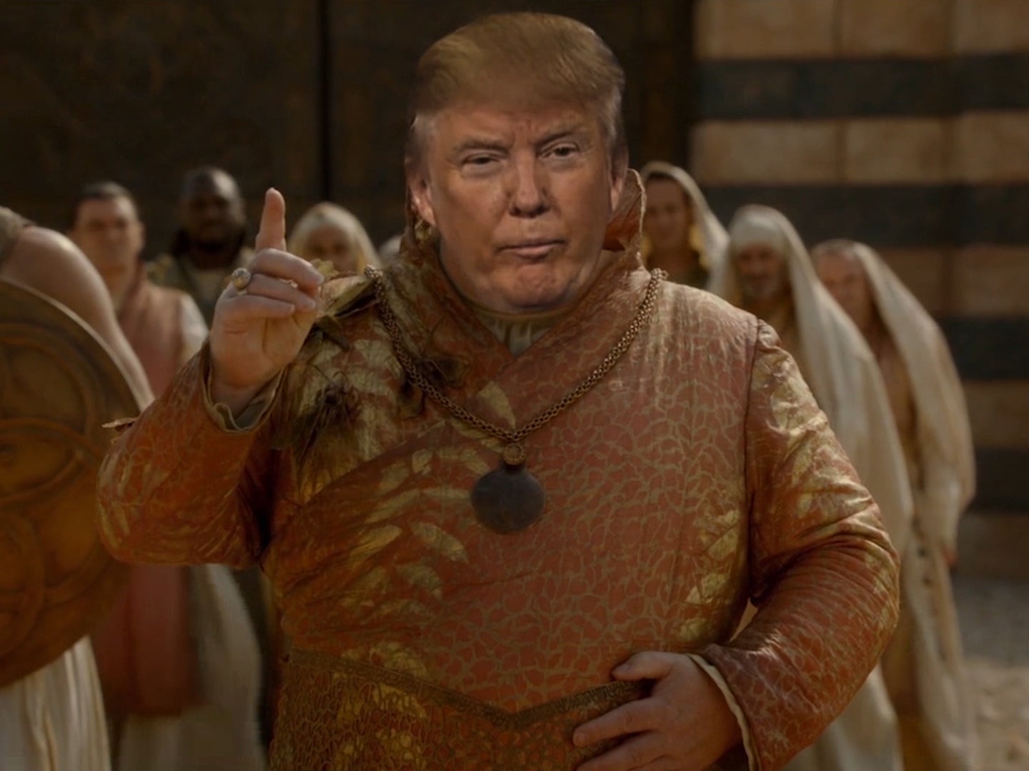 Donald Trump 'stars' in Game of Thrones