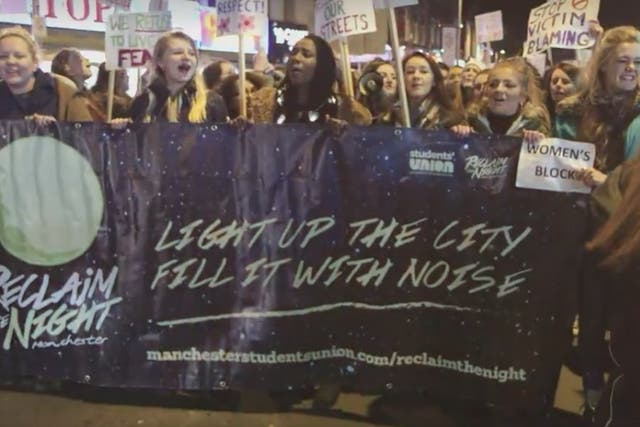 Last year's march saw 2,000 people take to the streets in Manchester in the biggest Reclaim the Night even in the UK