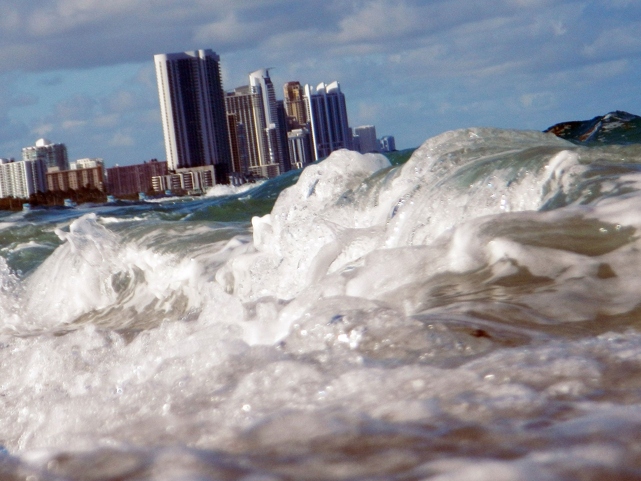 The surge in sea levels in the coming decades will continue a trend that began around 1950, when levels began to rise