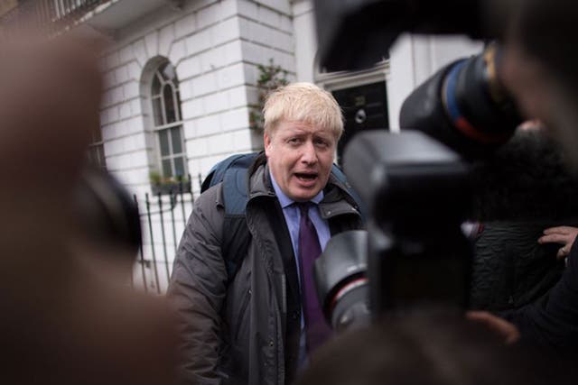 London Mayor Boris Johnson backs Brexit