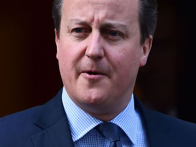 Prime Minister David Cameron