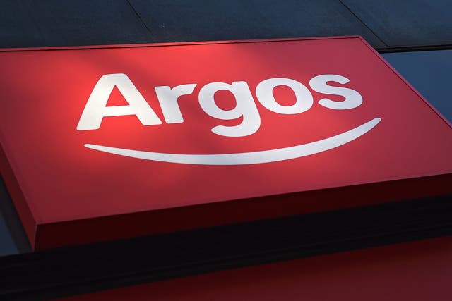 Group sales fell 1 per cent to £5.67 billion. They were flat at Argos and down 3 per cent at home improvement retailer Homebase  