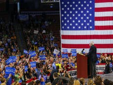 Bernie Sanders urges South Carolina to 'make history'