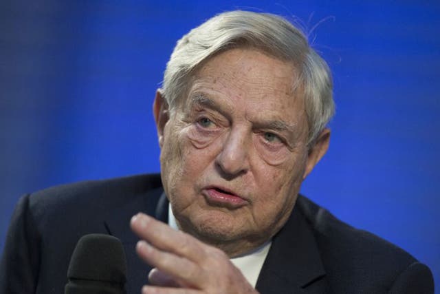 George Soros has been at odds with right-wing nationalists in Hungary