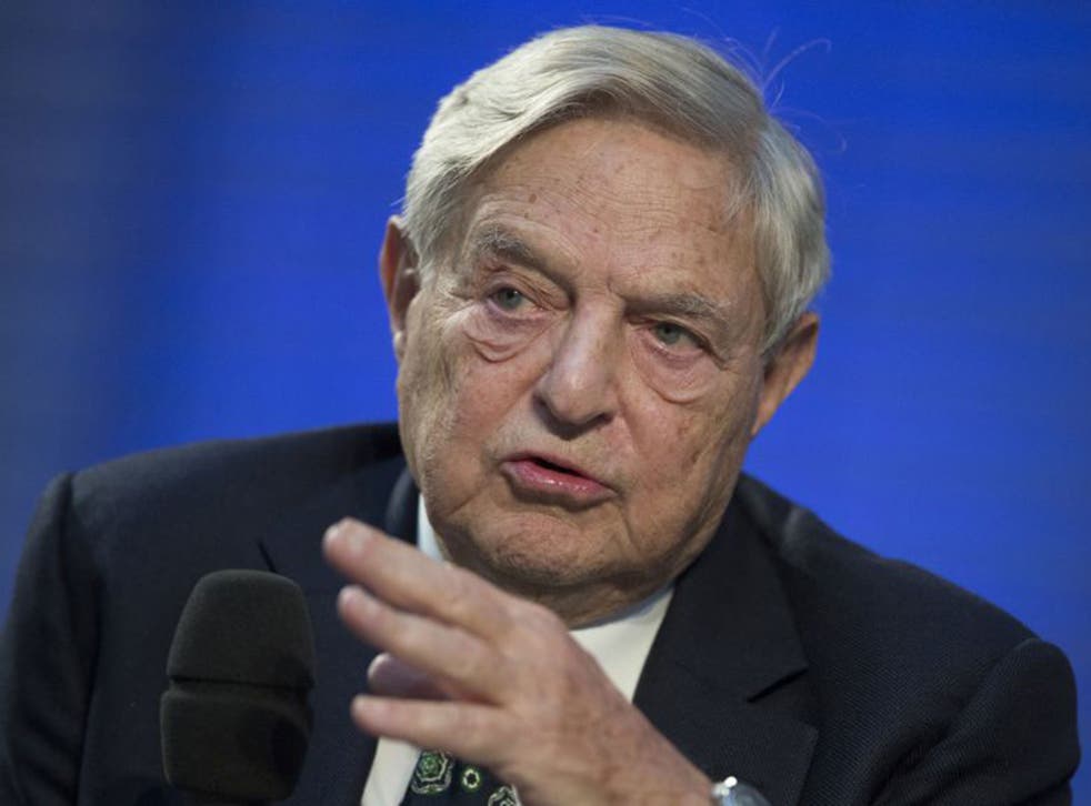 George Soros is calling for “surge funding” from the European community