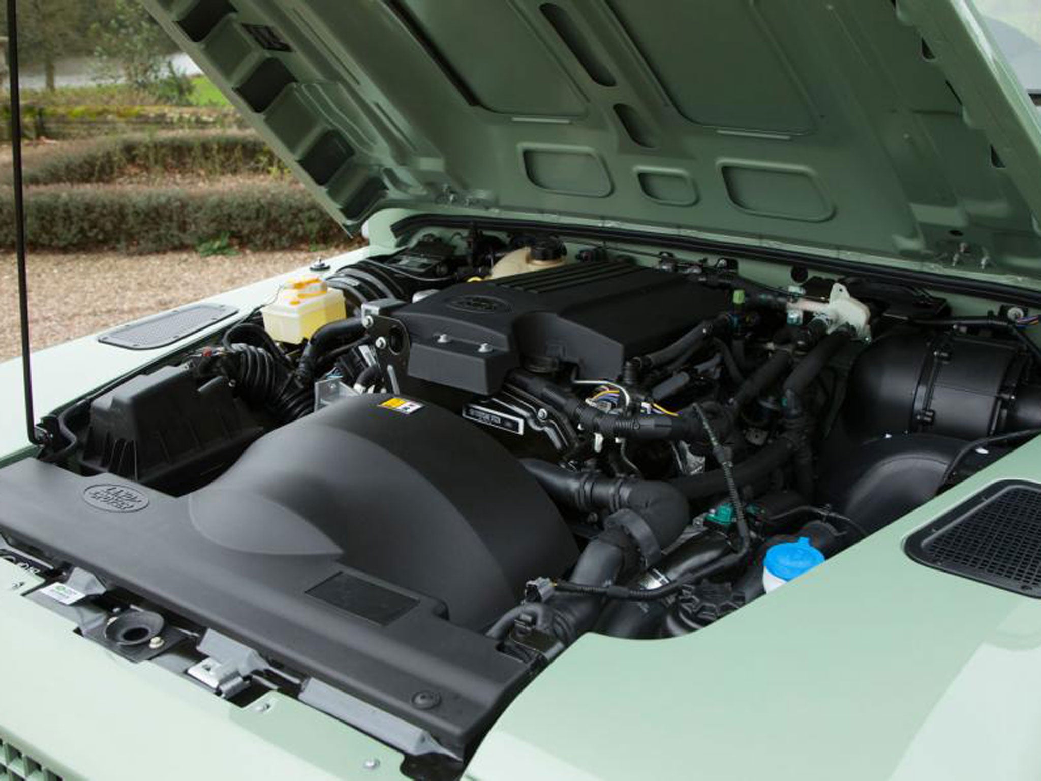 The final car has an up-to-date 2.2-litre diesel