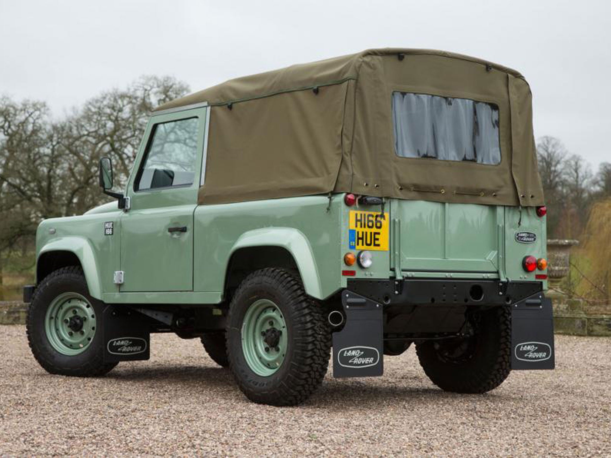 The last Defender 90 Heritage emulated the original car’s looks and spec