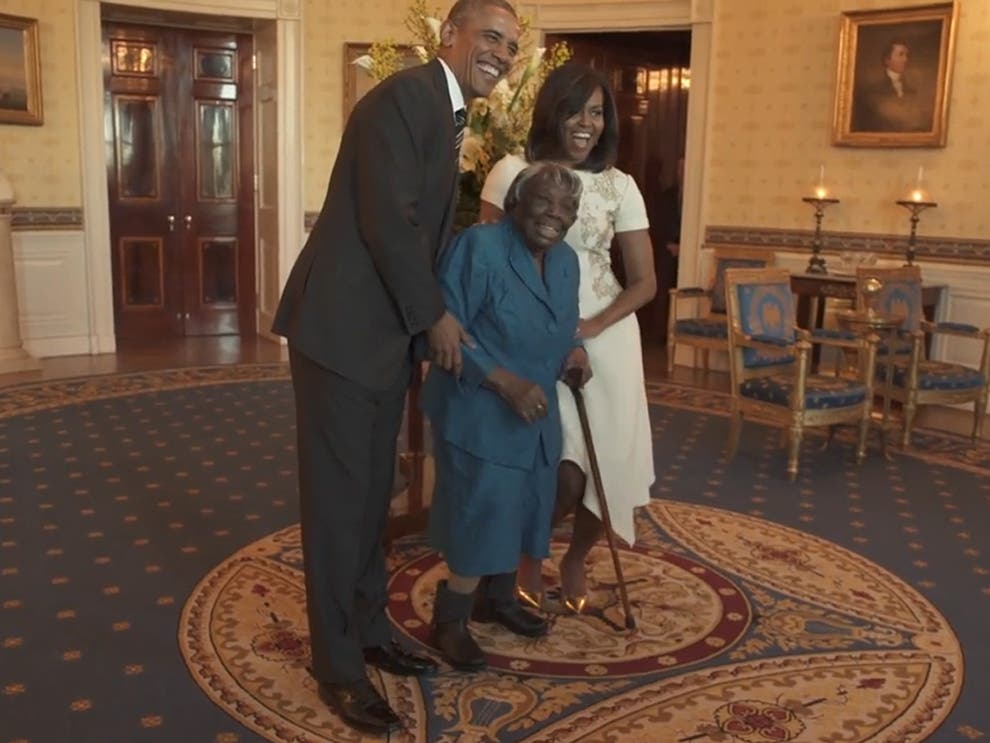 Virginia Mclaurin Dancing 106 Year Old Describes Moment She Met President Obama The 
