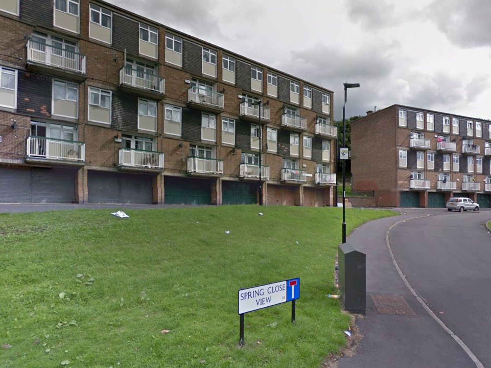 Police were called to Spring Close View, in Gleadless Valley, around 4.20pm on Monday