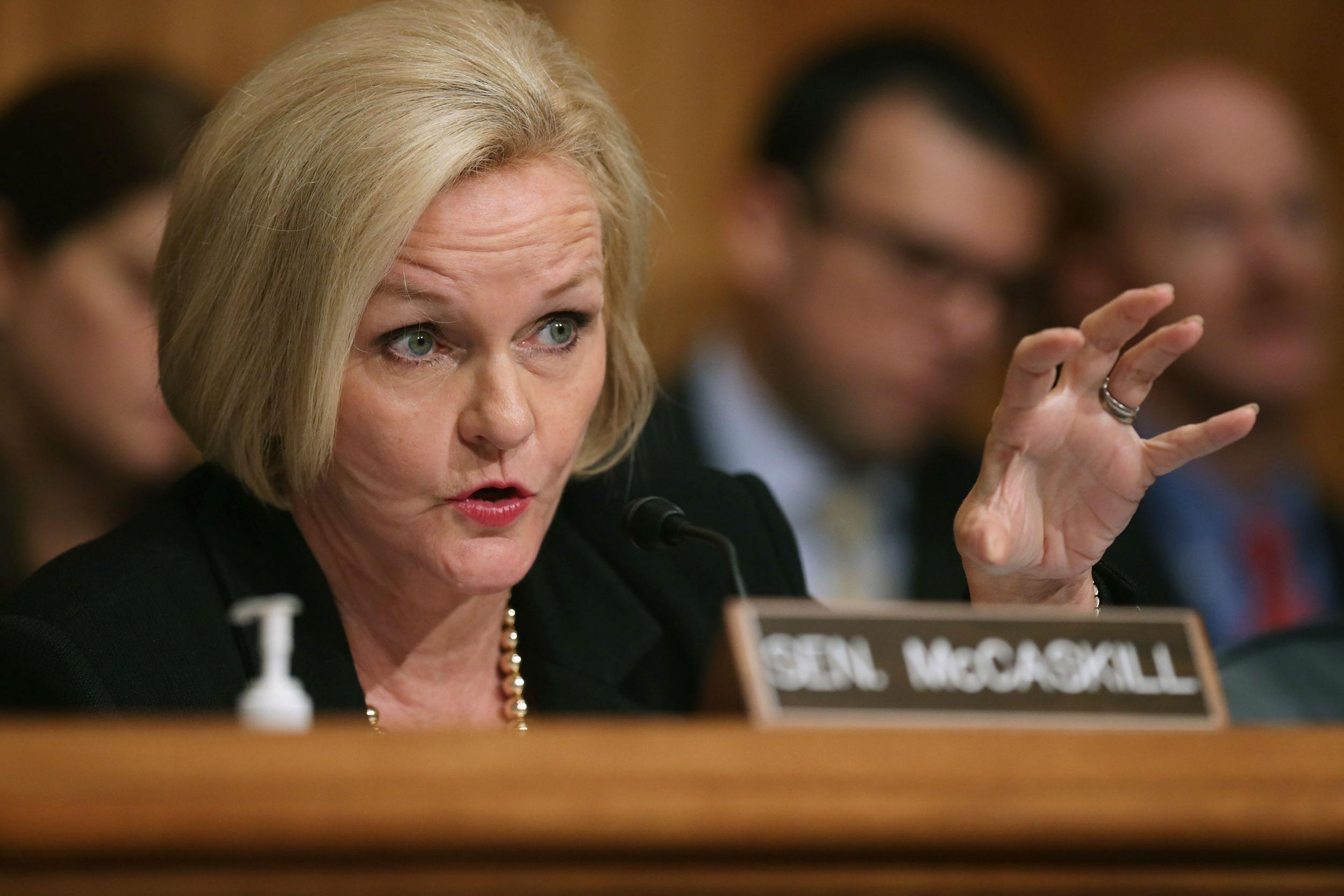 Hillary Clinton Sends Message Of Support For Senator Claire Mccaskill