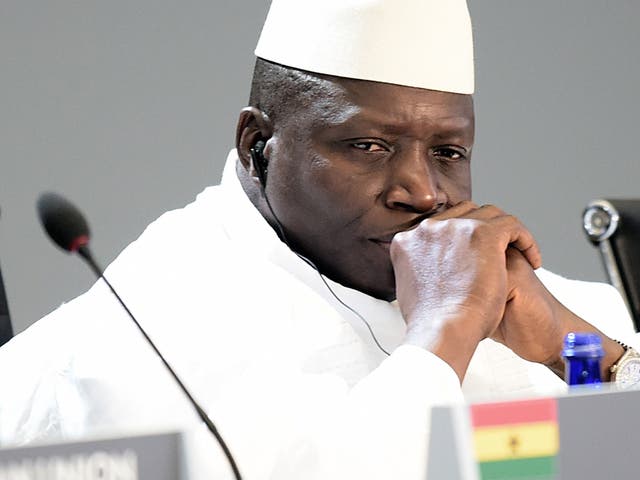 Yahya Jammeh's 22-year rule has been marked by repeated accusations of human rights abuses