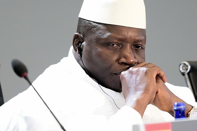 Yahya Jammeh's 22-year rule has been marked by repeated accusations of human rights abuses