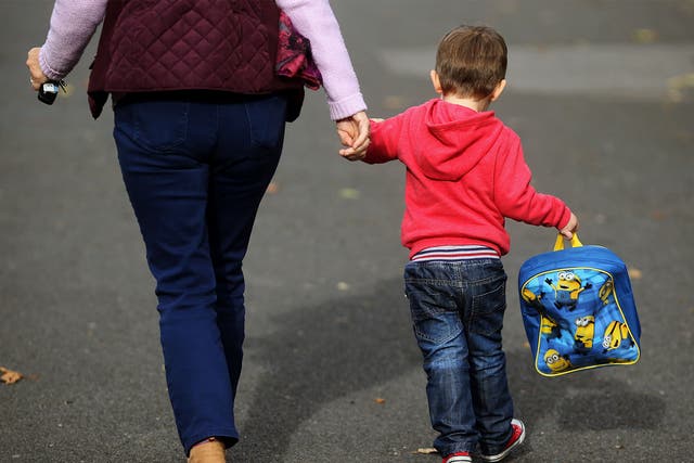 Families are typically spending around a quarter of their household income on childcare, according to the report
