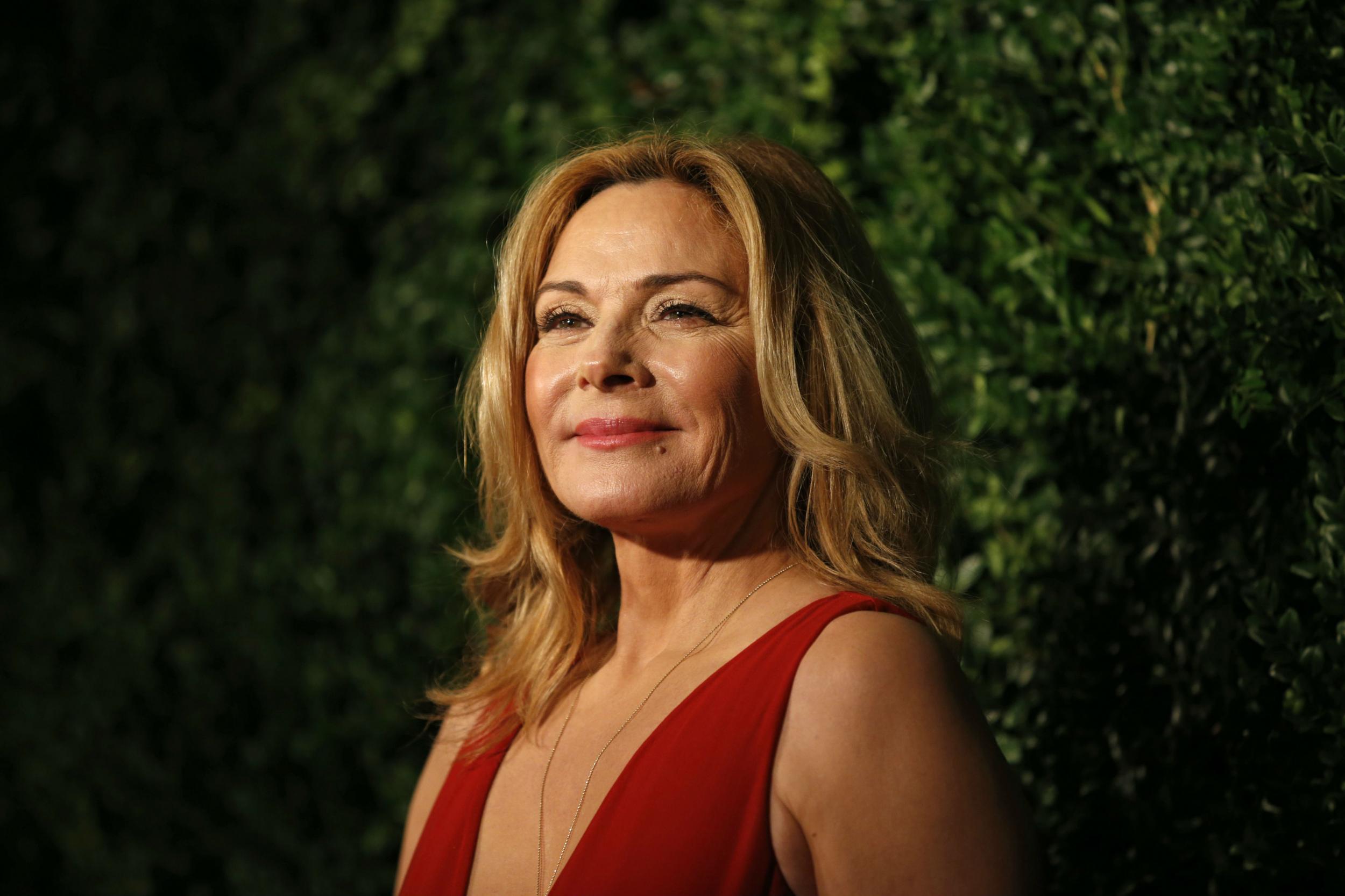 Kim Cattrall said she was badly shaken up after joy rider crashed through the front wall of her home The Independent The Independent