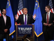 Donald Trump declares 'I love the poorly educated' at Nevada caucus 