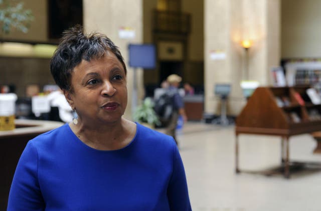 If confirmed, Carla Hayden would the first woman to serve in the role