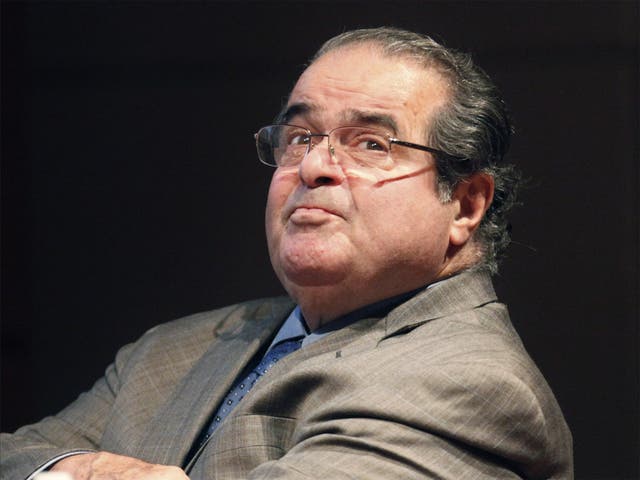 The late Supreme Court Justice Antonin Scalia