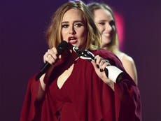 Adele backs Kesha at Brit awards as singer releases first statement since Dr Luke court ruling