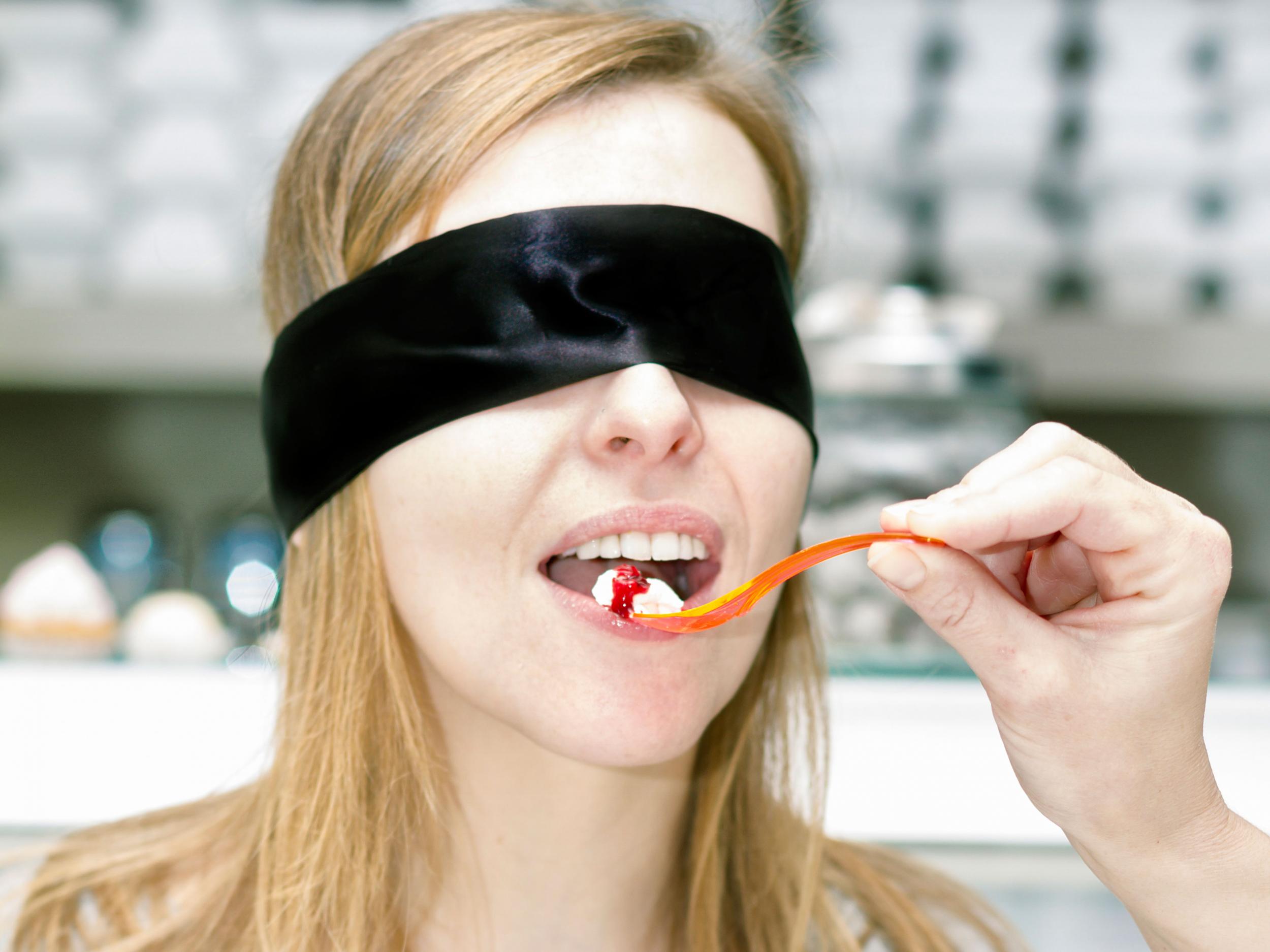 What It's Like to Eat Blindfolded