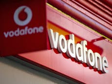 Vodafone loses £5.2bn in 2016 but shares rise 4%