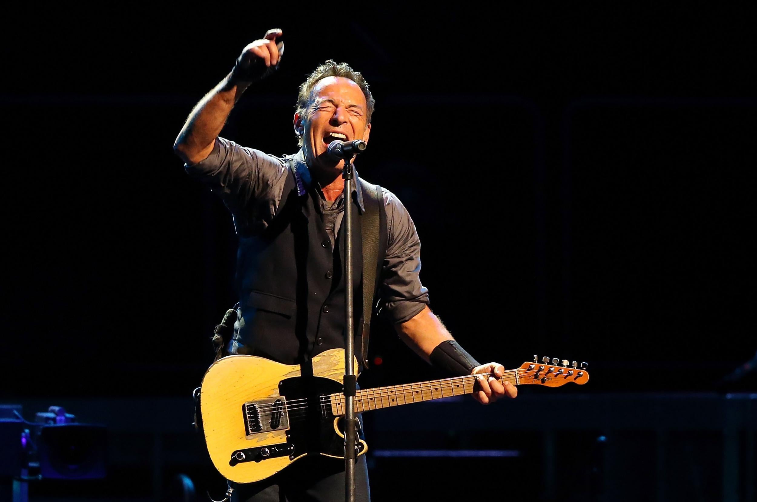 Springsteen, who endorsed Hillary Clinton during the election, said the people Mr Trump had chosen for his cabinet so far did not bode well for the future
