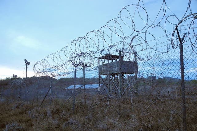 Former Secretary of State Colin Powell says the U.S. should close the prison at Guantanamo Bay, pictured here.