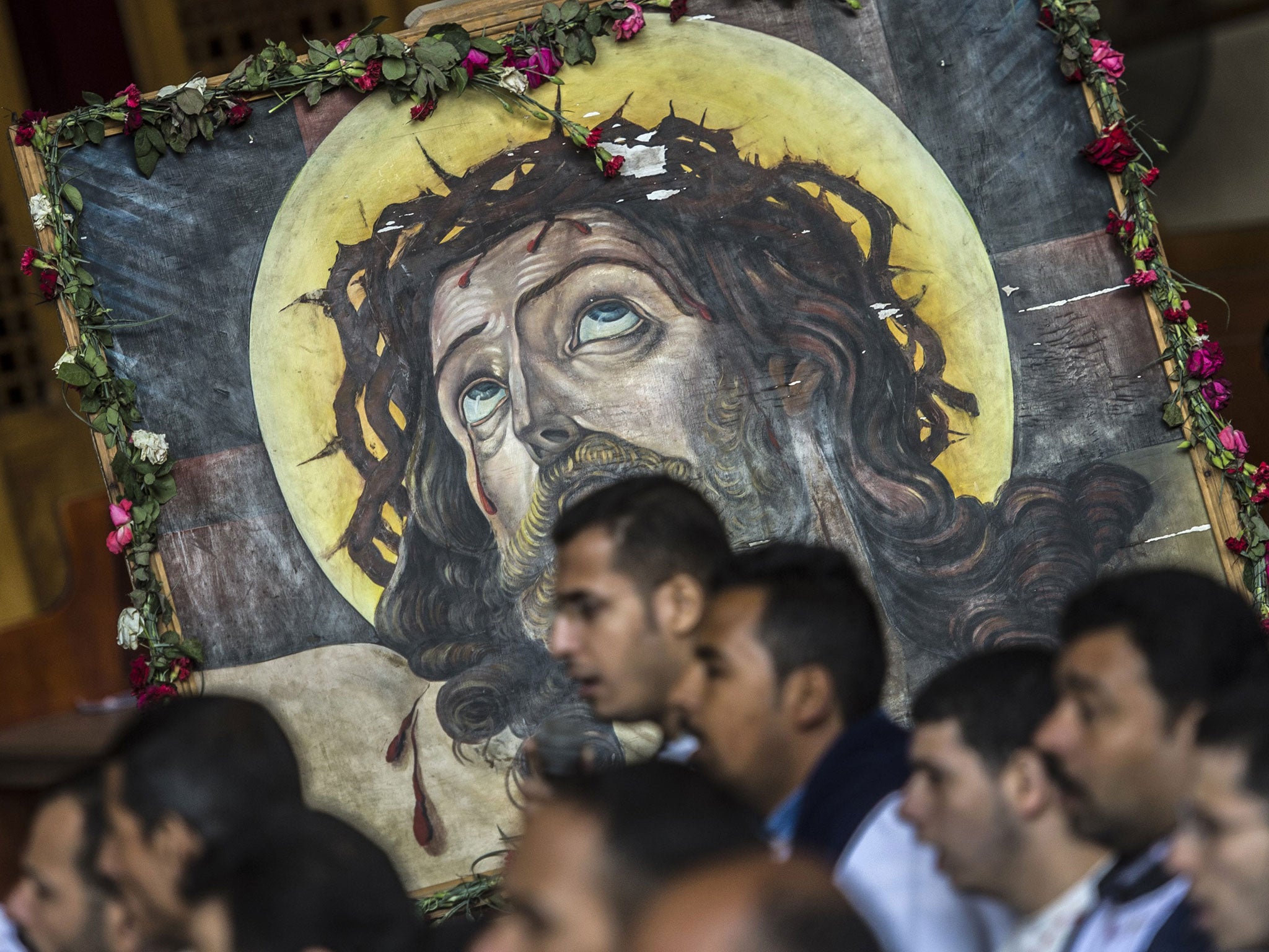 Christians make up approximately ten per cent of Egypt's population