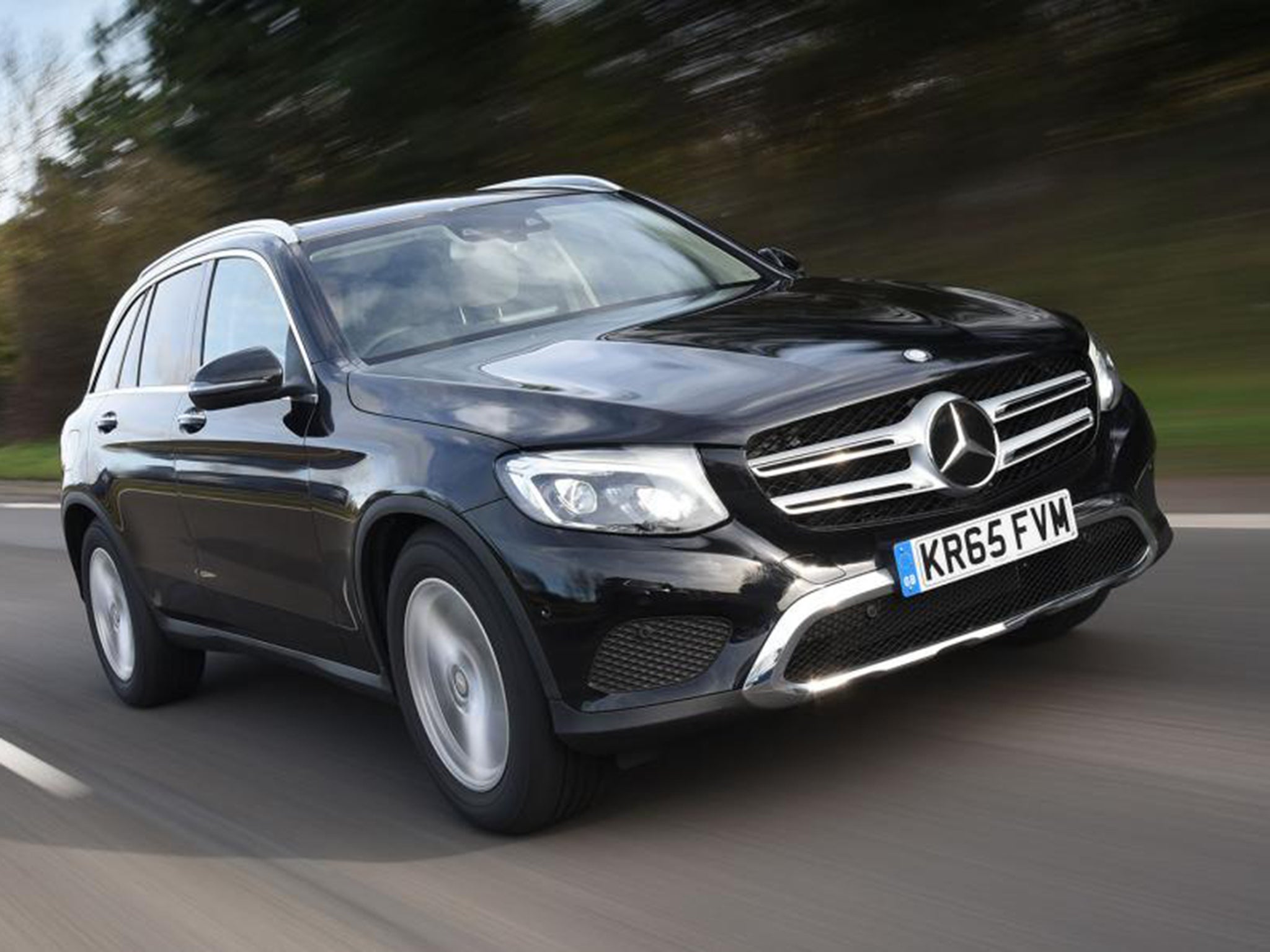 The Mercedes GLC 220 d has the same engine as the 250 d version
