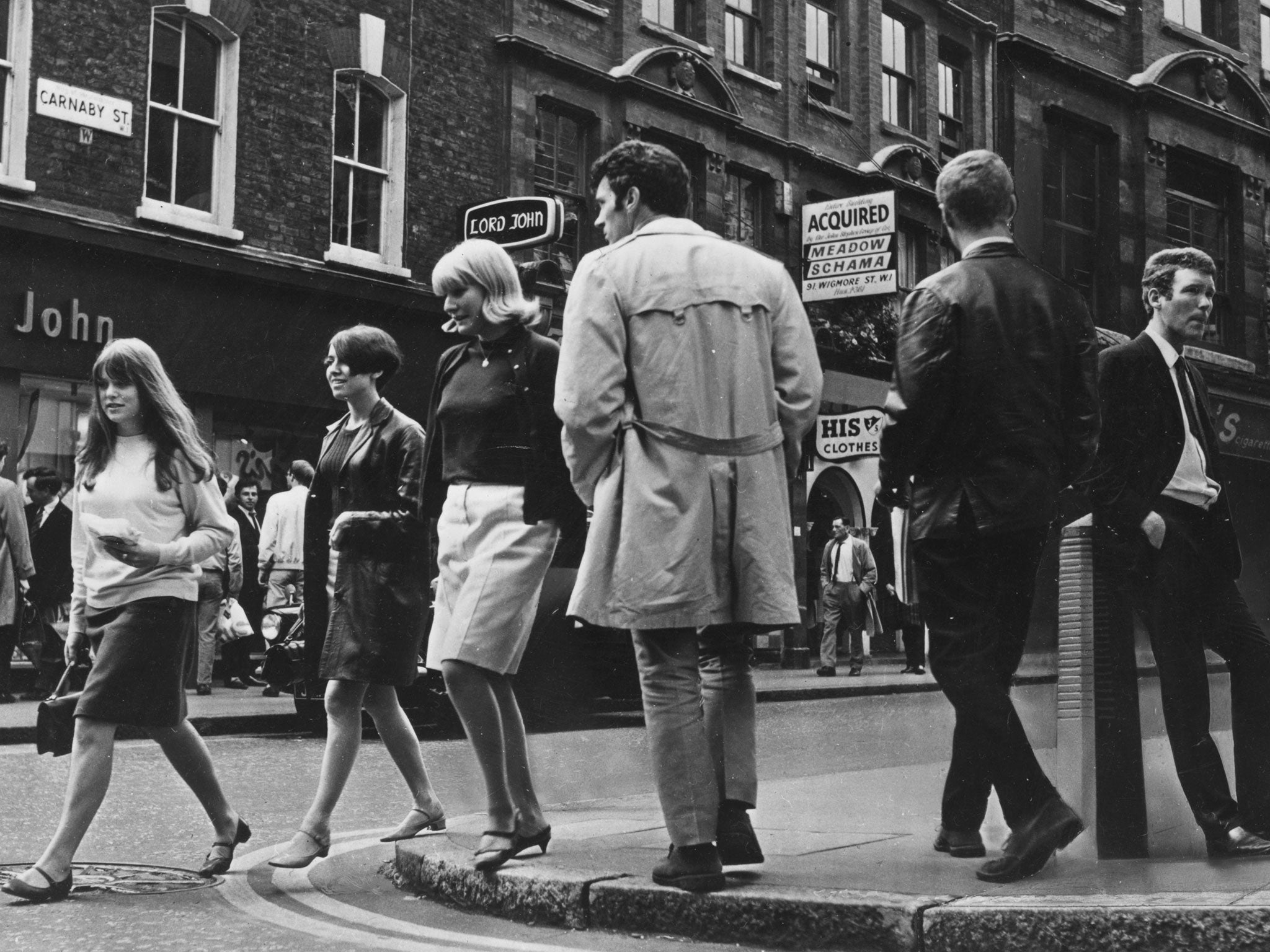 Times past: Carnaby Street in the 1960s
