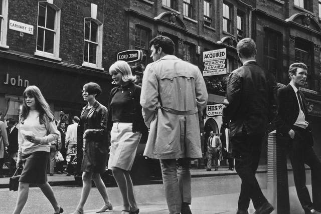 Times past: Carnaby Street in the 1960s