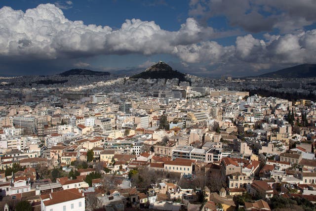 File image of Athens: Police said there was no evidence of a break in
