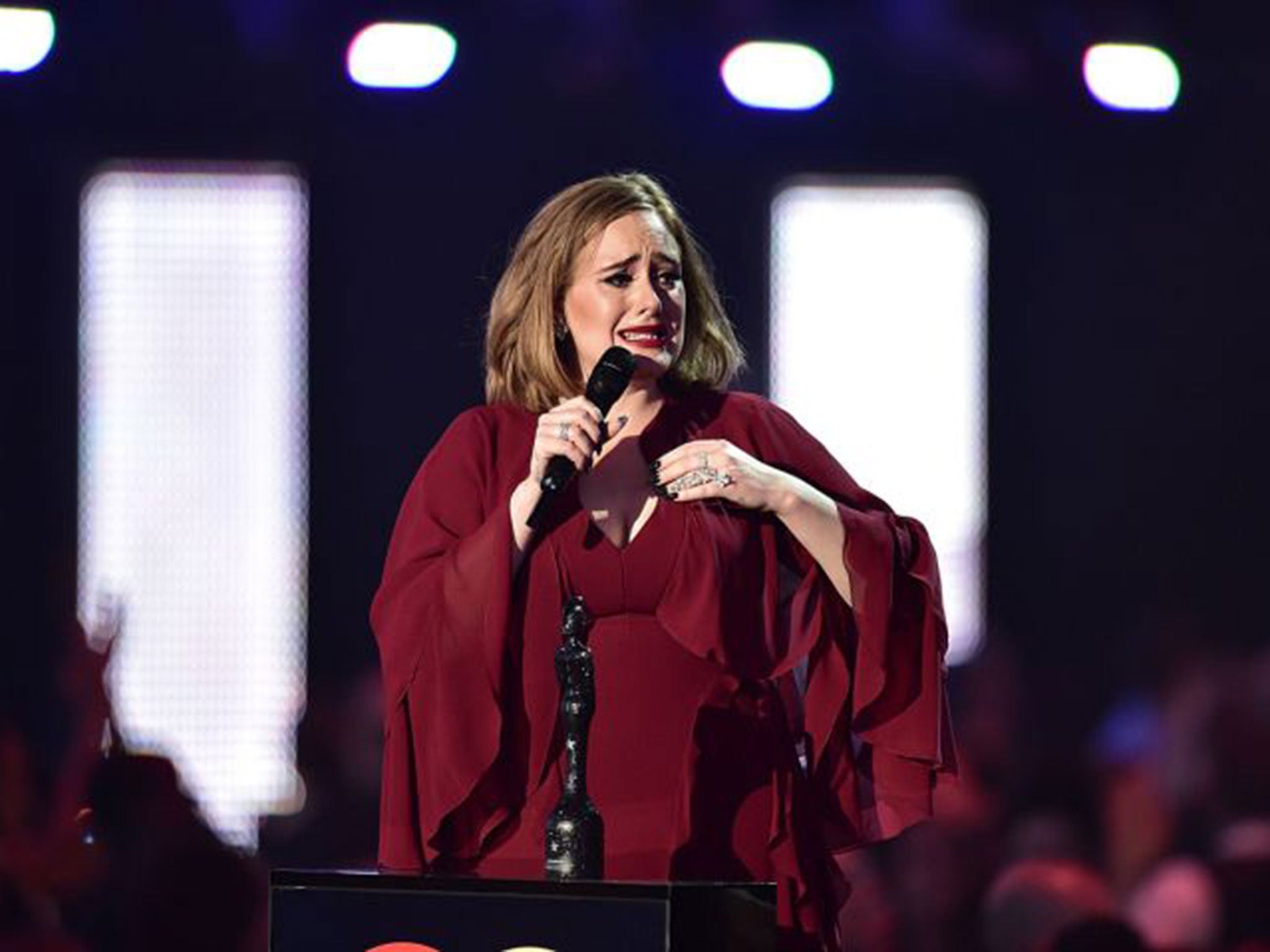 Mis-beeped: Adele’s swearing at the Brit Awards drew complaints