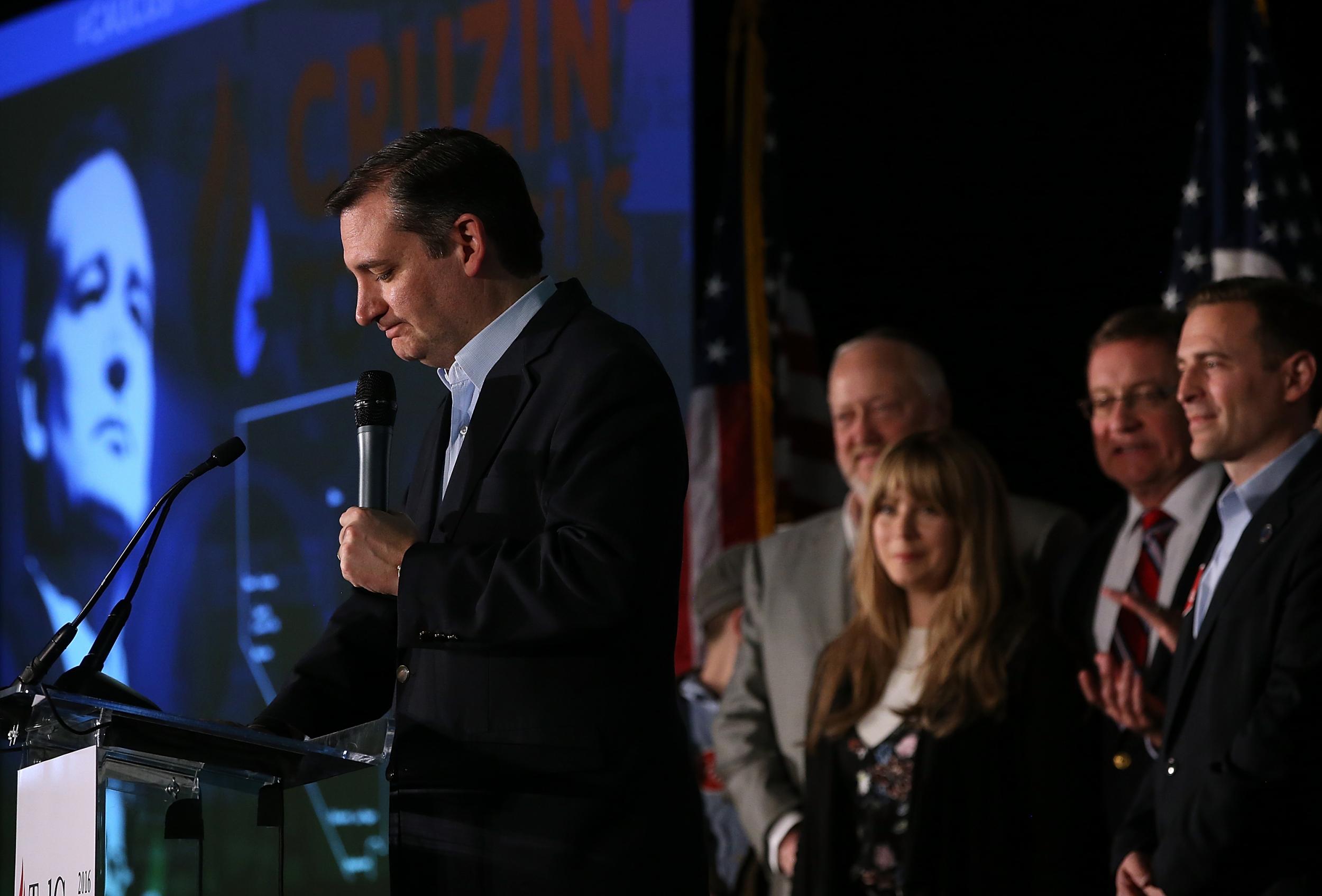 Cruz, a very conservative candidate who can't win, is crippling Rubio's hopes of beating Trump.