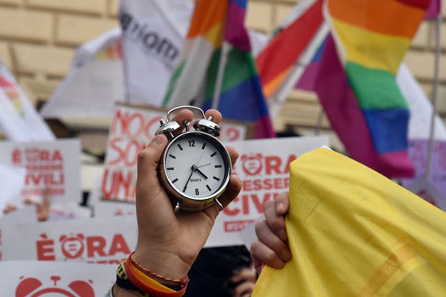 'The Italian LGBT community has been waiting for 30 years since its first discussion. It’s a disgrace'