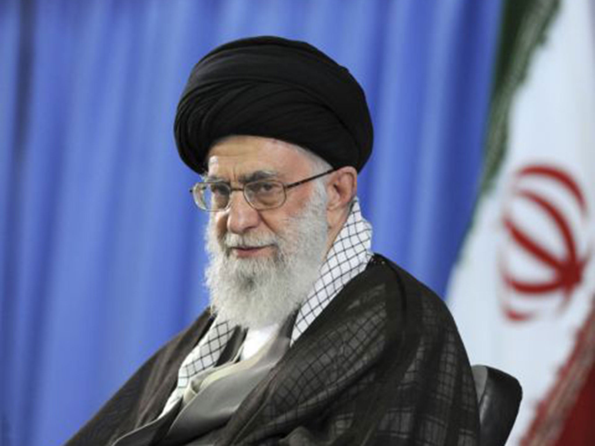 &#13;
Ayatollah Ali Khamenei said the country’s enemies were fostering division within Iran &#13;