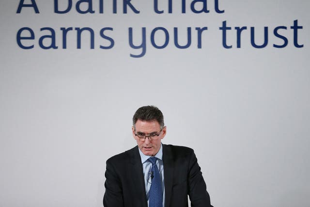 Ross McEwan, chief executive of RBS, remains positive but the bank’s latest losses suggest choppy waters ahead