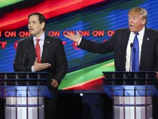 Marco Rubio attacks Donald Trump for 'hiring illegal workers'