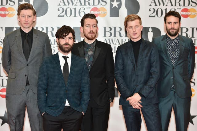 Foals were nominated for Best British Group at Brit Awards 2016