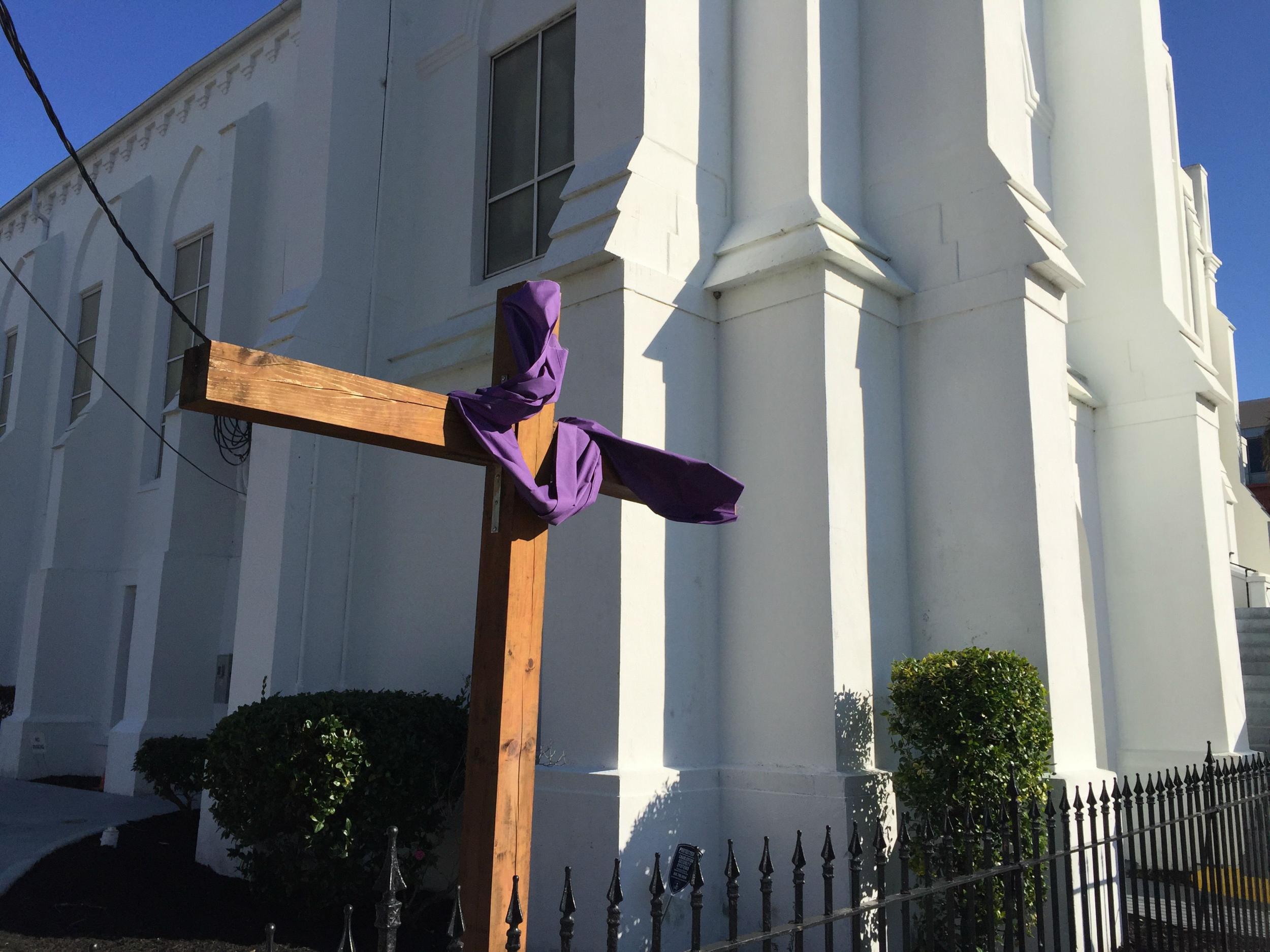 Nine people were killed in June 2015 inside Charleston's Emanuel African Methodist Episcopal Church (Andrew Buncombe )