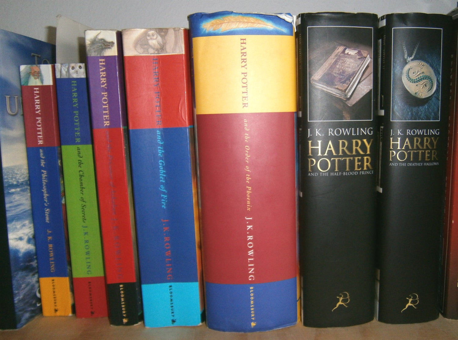 harry potter book editions