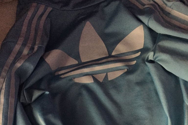 Adidas hoodie blue and white or 2025 black and brown