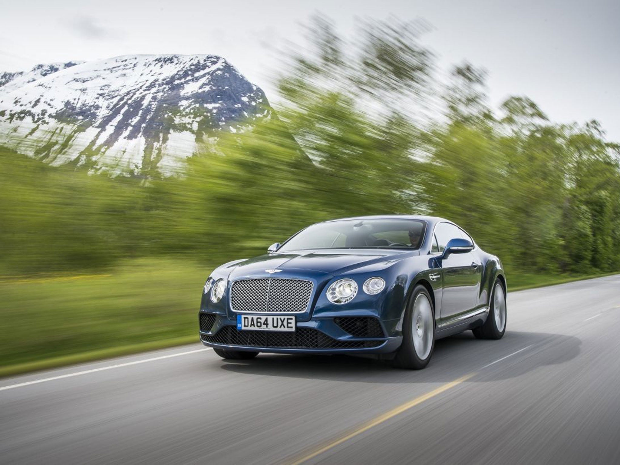Make a £1 donation and you will enter a draw, with the Bentley Continental GT as the big prize