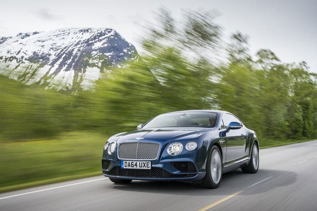 Make a £1 donation and you will enter a draw, with the Bentley Continental GT as the big prize