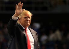 Donald Trump blames 'bad earpiece' for declining to disavow KKK