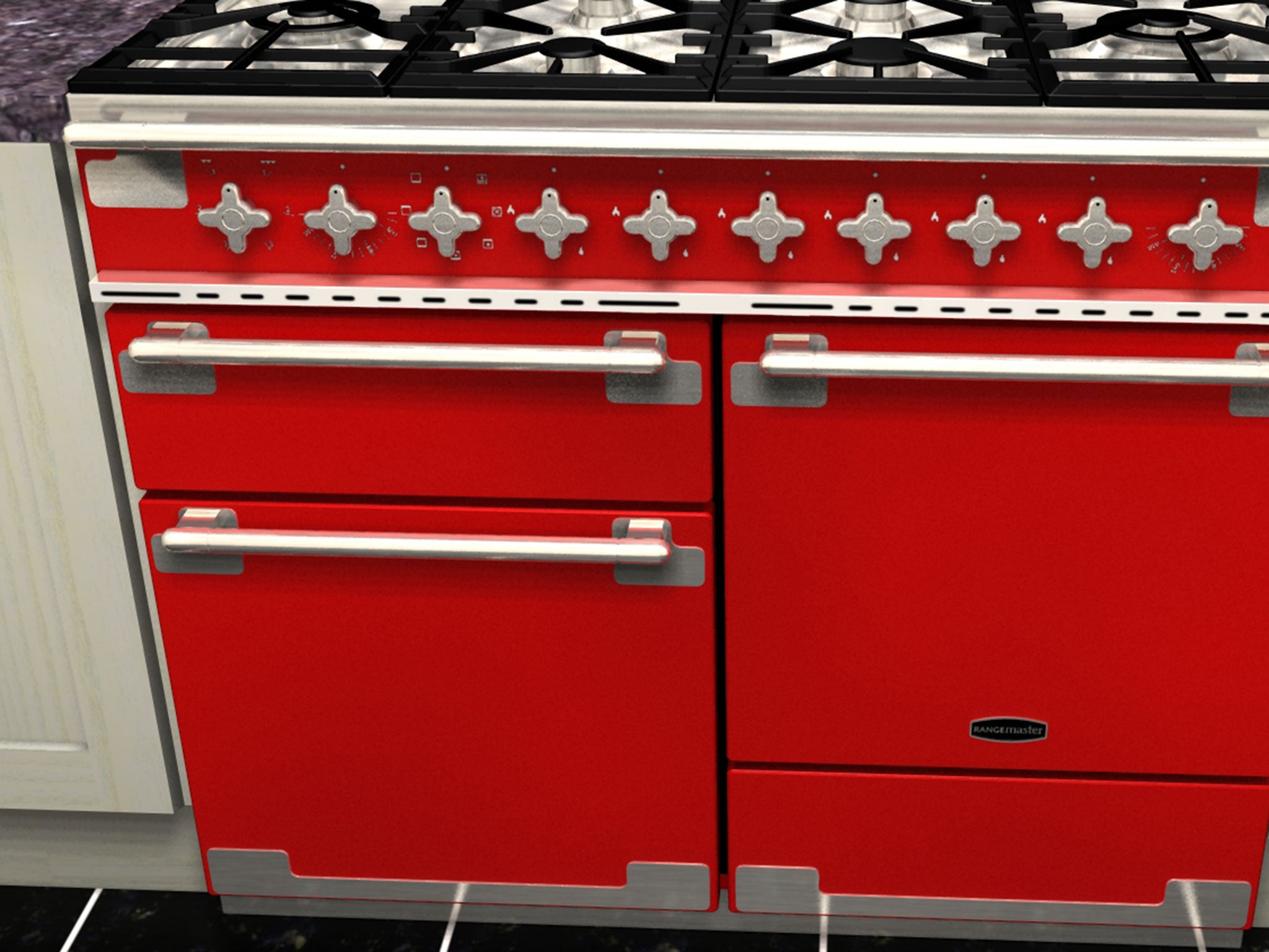 One in ten people surveyed said they had a range cooker in their home