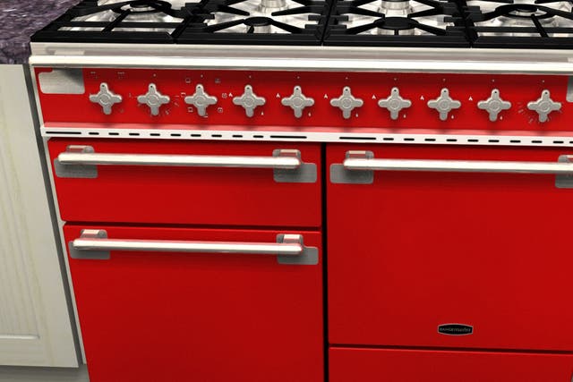 One in ten people surveyed said they had a range cooker in their home