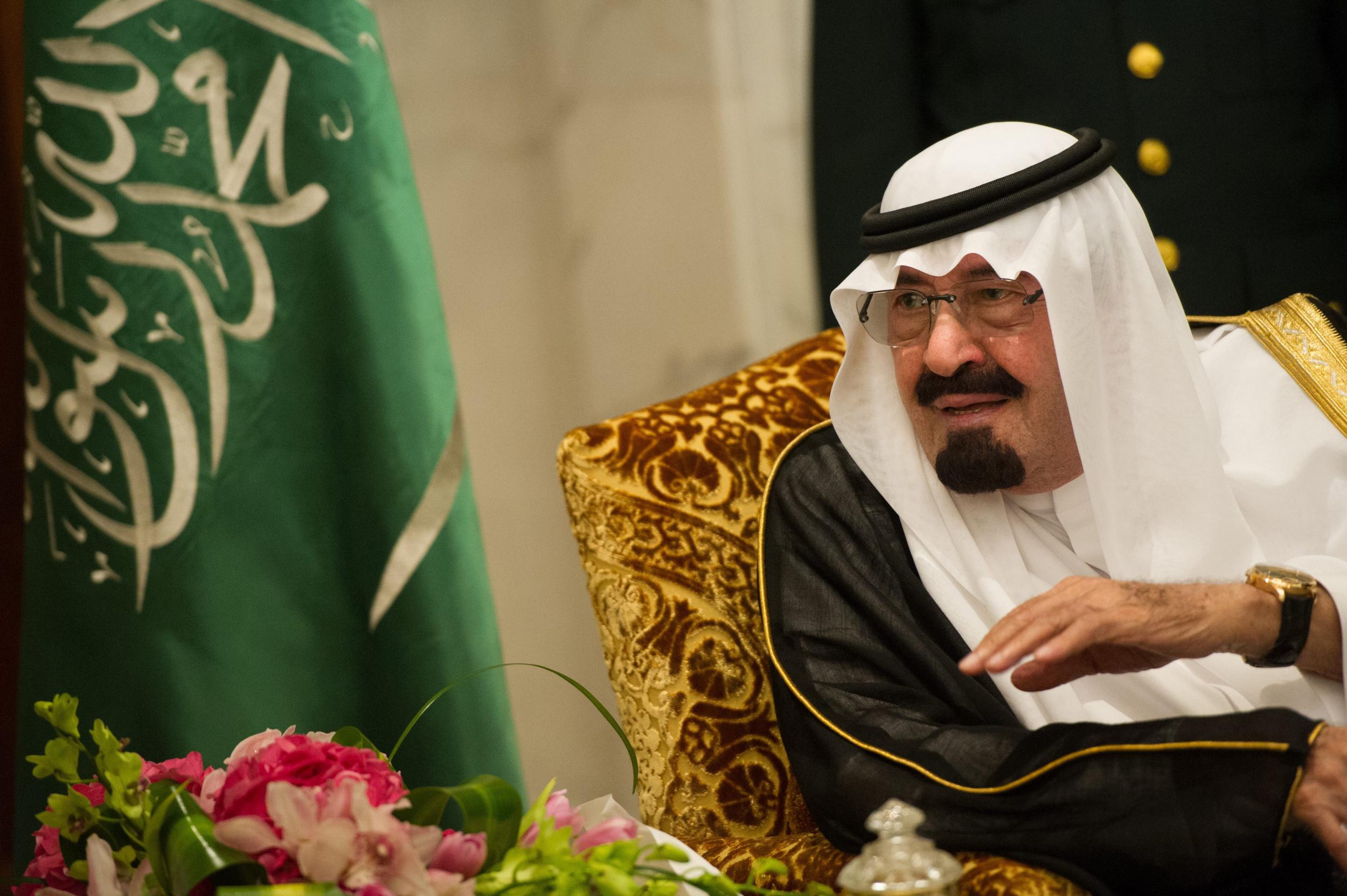 The late King Abdullah who died in January 2015 shortly after the plunge in oil prices ended years of economic prosperity