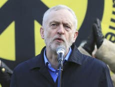Jeremy Corbyn cites the horrors of Hiroshima and Nagasaki as reasons to scrap Trident 