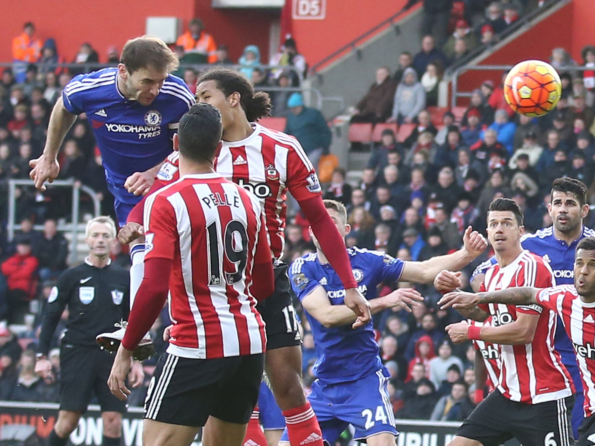 Branislav Ivanovic powers home the winning goal