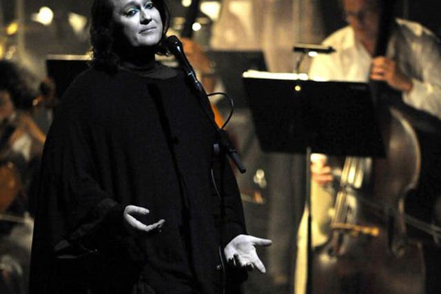 Singer and songwriter Anohni is the first transgender Oscar nominee